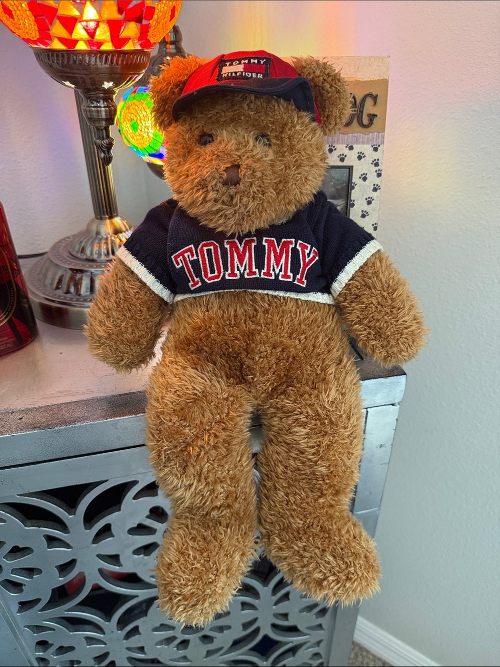 Vintage 90s Tommy Hilfiger Plush Bear